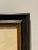 English Vintage Yellow Swallowtail Butterfly Botanical Print in Black & Gold Wood Frame For Sale - Image 3 of 4