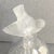 Vintage Lalique Crystal Bird Bell Frosted Glass Sparrow For Sale - Image 9 of 11