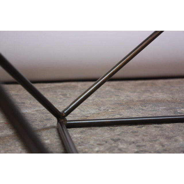 Milo Baughman for Directional Geometric Bronze Coffee Table For Sale - Image 11 of 13