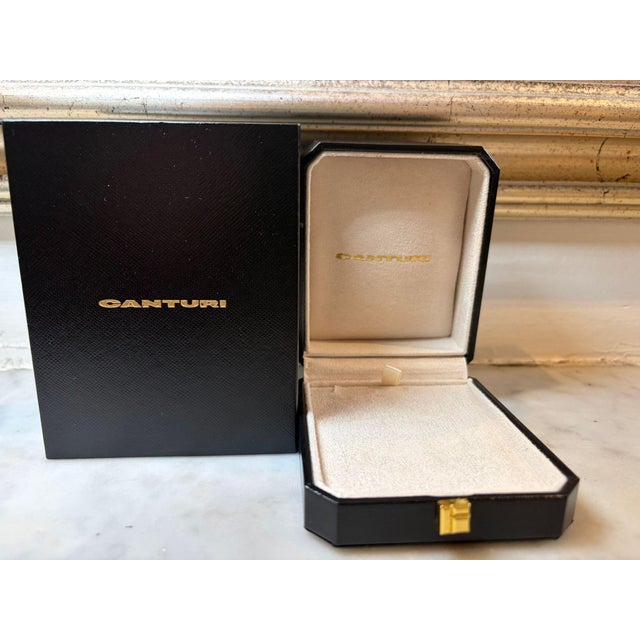 Canturi 18ct White Gold Diamond Pendant Necklace 0.20ct 7.4g For Sale - Image 9 of 9