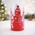 Contemporary Cut Metal Snowman Candle Holder 8"H For Sale - Image 3 of 4