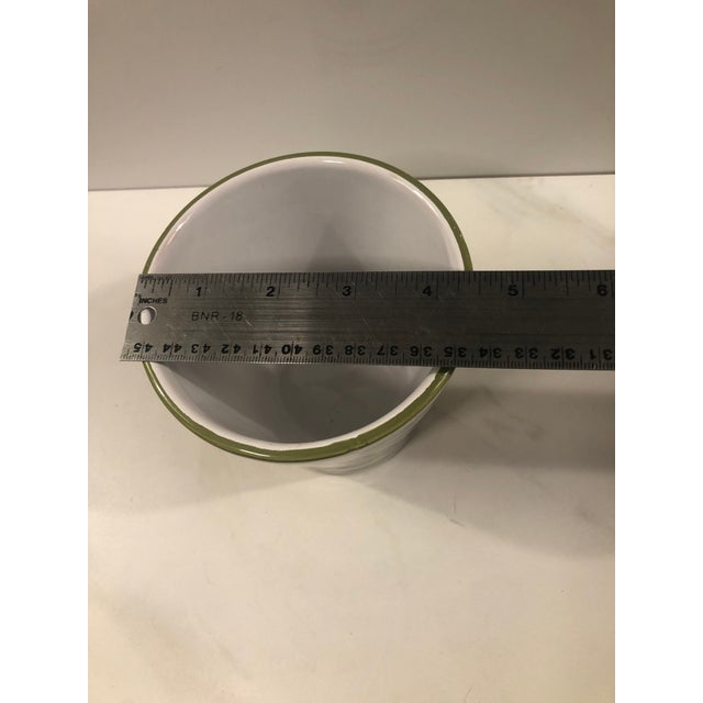 1990s Italian Cachepot With Grape Design For Sale - Image 4 of 7