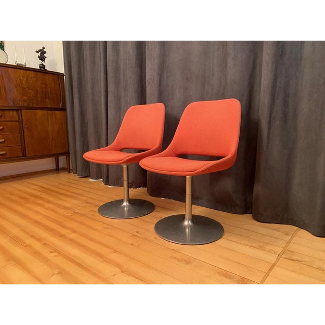 Set of Finnish Polaris Swivel Chairs by Eero Aarnio for Asko Export, 1970s For Sale - Image 4 of 18