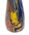 1980s Vintage Tim Lazer Signed Hand-Blown Art Glass Amphora Handle Vase For Sale - Image 5 of 10