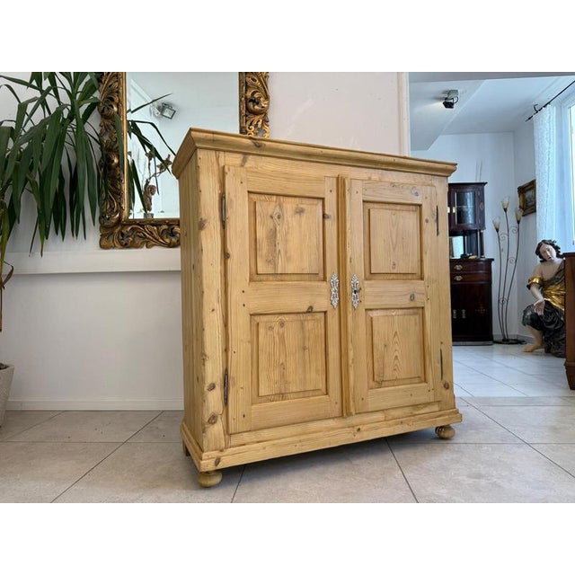 Biedermeier Sideboard in Softwood For Sale - Image 5 of 10