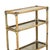 Wood Vintage Boho Shelf Bookcase Bamboo and Smoked Glass, 1960s For Sale - Image 7 of 18