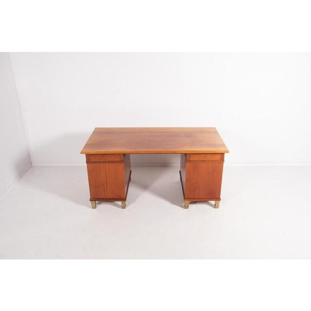 Monumental Danish Modern Executive Desk, 1950s For Sale - Image 10 of 18