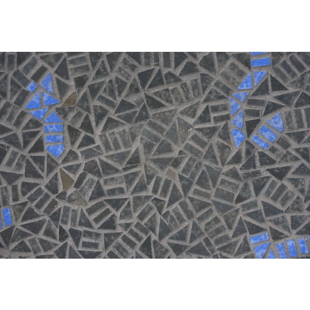 1960s Mid-Century Mosaic Wall Plate attributed to R. Zimmermann for Ritter, 1950s For Sale - Image 5 of 8