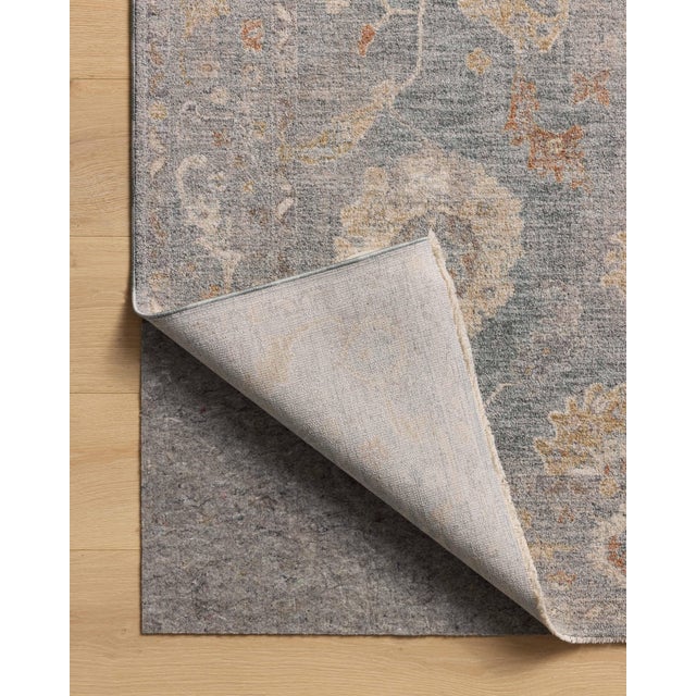 Chris Loves Julia x Loloi Louisa Ocean / Sunset 18" x 18" Sample Rug For Sale In Dallas - Image 6 of 6