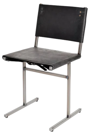 Black Memento Chair by Jesse Sanderson