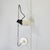 White Adam Wall Lamps in Chrome Steel and Lacquered Metal by Vico Magistretti for O-Luce, 1975, Set of 2 For Sale - Image 8 of 13