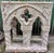 Spectacular Pair of Marble Mullioned Windows or Table Bases - H 76 cm, Venice Magnificent pair of double-sided mullioned...