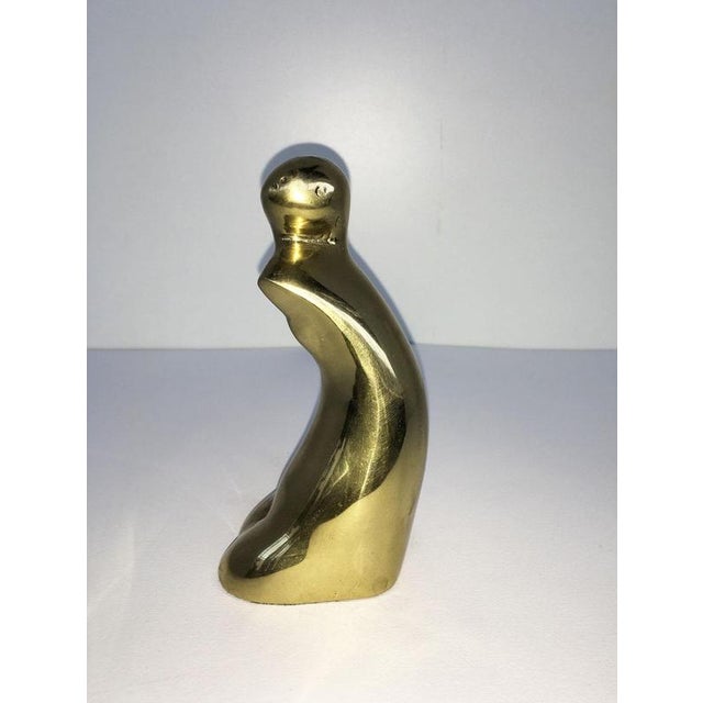Italian Bronze Abstract Sculpture by Pietro Perin, 1980 For Sale - Image 14 of 18