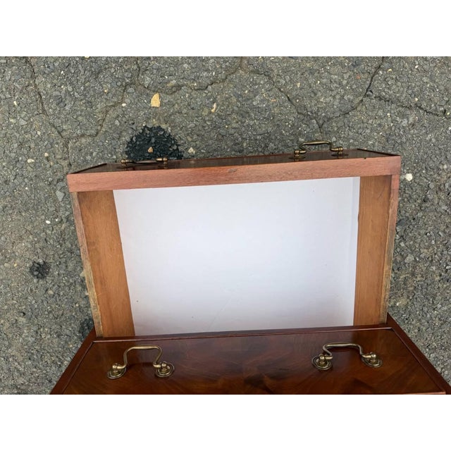 Antique Small Mahogany Chest of Drawers For Sale - Image 9 of 17