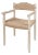 The Dining Chair in Ash With Handwoven Danish Cord Seat and Back Is Designed and Handcrafted by Valeriy Khvan. For Sale