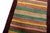 Hand-Knotted Gabbeh Rug with Stripes For Sale - Image 5 of 10