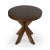 Pendleton Round Praline End Table, Medium Brown For Sale - Image 9 of 9