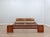 1970s Walnut and Leather Bed attributed to Tobia Scarpa for Stildomus, 1970s For Sale - Image 5 of 13