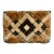 Mid Century Geometric Framed Shearling Wall Hanging or Rug For Sale