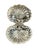 Mid 20th Century Vintage English Silver Plate Shell Caviar Dish With Glass Liner, Coastal Regency Style For Sale - Image 5 of 10