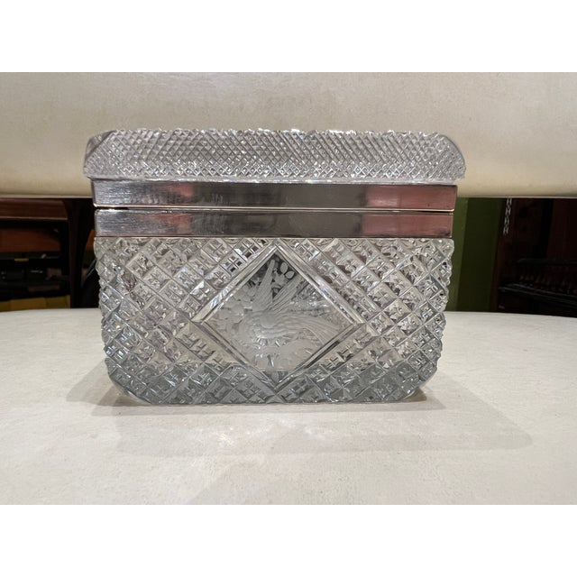 T.G. Hawkes & Co. was founded in 1880 by Thomas Gibbons Hawkes in Tiffin Ohio. This exquisite cut crystal and sterling...