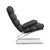 Set of Leather and Chrome Sinus Armchair and Ottoman from COR For Sale - Image 6 of 14