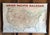 Beautiful vintage mid century era Union Pacific Railroad wall map of the United States. Measures 43” x 62”. Circa...