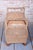 Brown Czech Art Deco Stool in Wood and Hemp, 1940s For Sale - Image 8 of 14