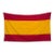 Large Vintage Sewn Cloth Flag of Spain For Sale
