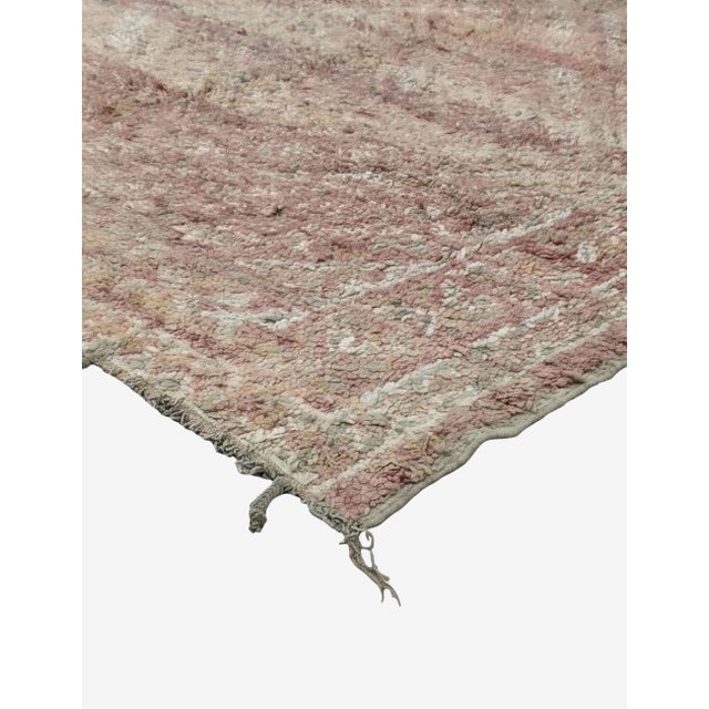 Contemporary Vintage Berber Rug - 9.8 X 6.6 Ft For Sale - Image 3 of 8