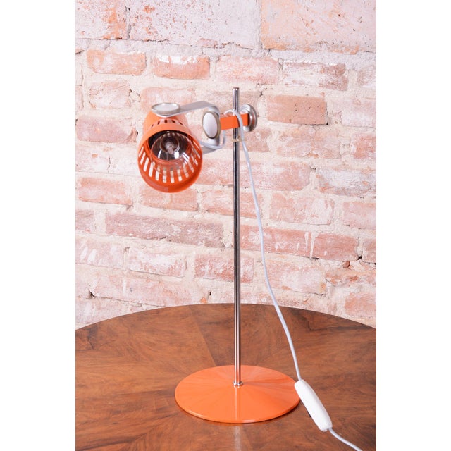 Mid-Century Table Lamp from P. Grus, Czech, 1960s For Sale - Image 9 of 12