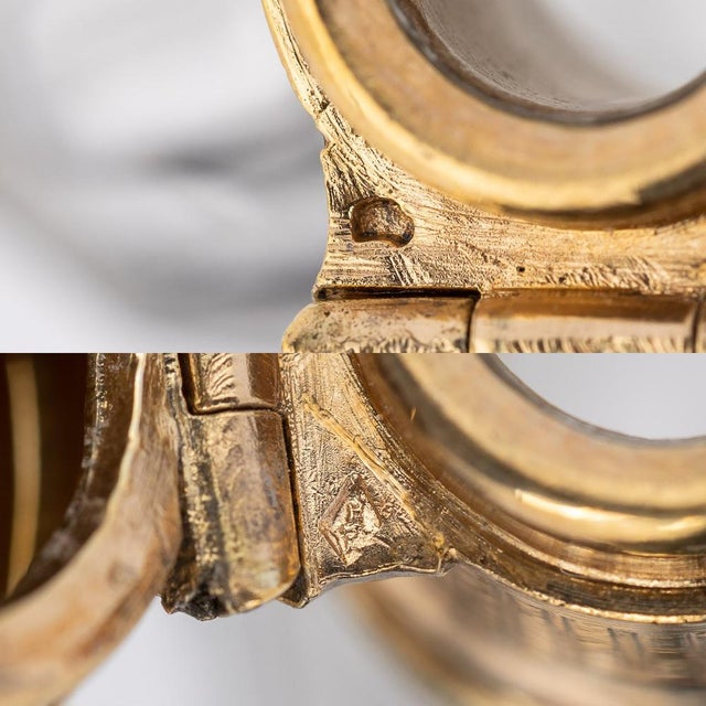 19th Century French 18k Gold Mounted Scent Perfume Bottle, 1890s For Sale - Image 14 of 16