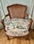 Early 20th Century Louis XV French Style Fauteuil With Caned Back and Down Cushion For Sale - Image 12 of 12