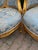 1940 European Louis XVI Gold Beech Sofa Set - 3 Pc For Sale - Image 15 of 18