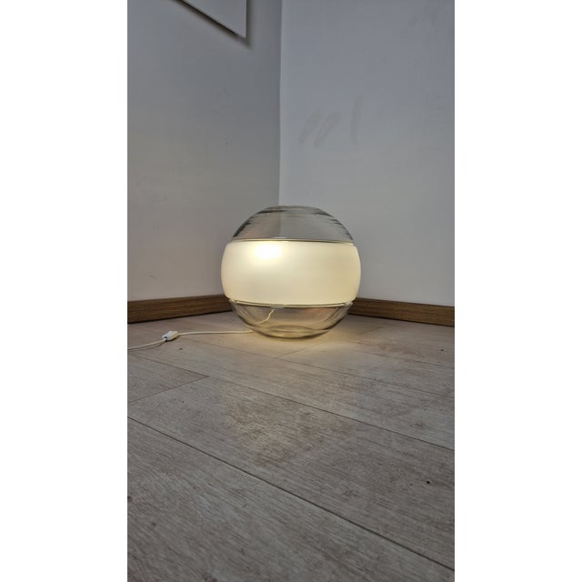 Flower Holder Model Table Lamp by Carlo Nason for Mazzega, 1970s For Sale - Image 9 of 15