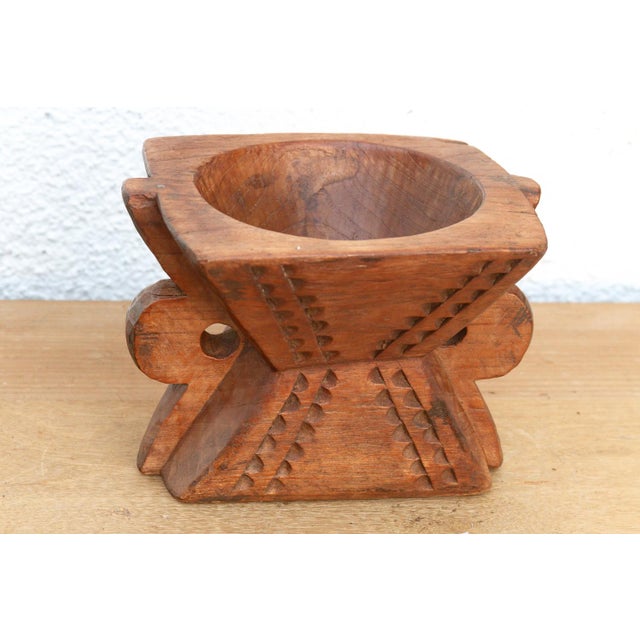 Antique Warm Honey Bijani Seeder For Sale - Image 4 of 6
