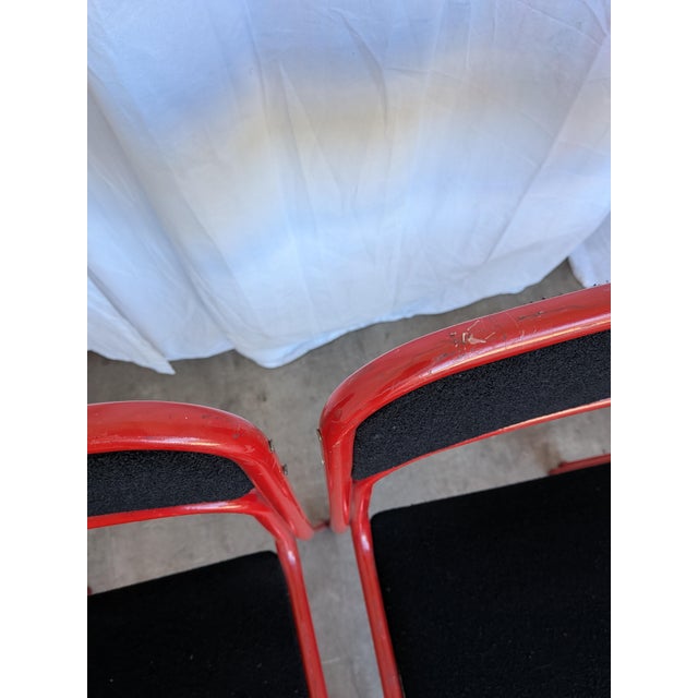 Space Age Stackable Dining Chairs, 1970s, Set of 6 For Sale - Image 4 of 18