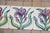 Ceramic 1900s Antique Portuguese Art Nouveau Tile Frieze With Stylized Iris Motif For Sale - Image 7 of 10