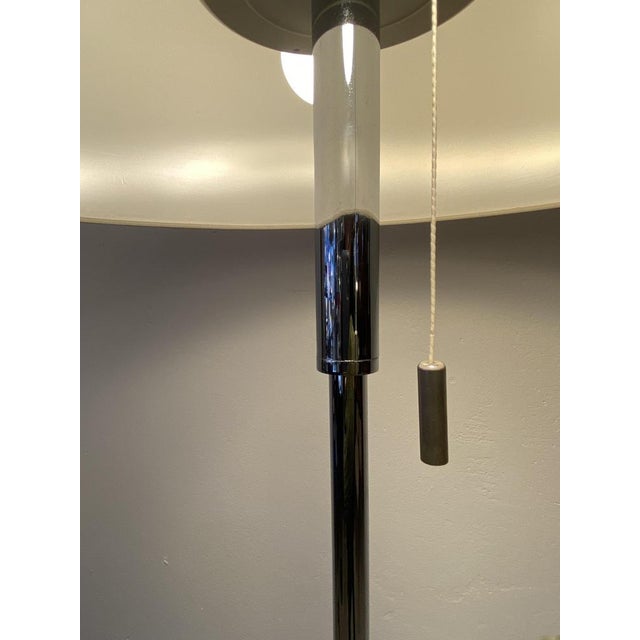 Vintage Floor Lamp with Fabric Shade from Erco, Germany, 1960s For Sale - Image 12 of 15