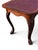 19th Century American Walnut Center/Desk/Parlor Table/New Reddish Brown Leather. For Sale - Image 13 of 18