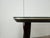 Mid-Century Modern Mahogany Dining Table with Aquamarine Glass Top, 1950 For Sale - Image 12 of 17