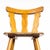 Classic Regional Alsace Blonde Dining Chair, 1950s, Set of 6 For Sale - Image 3 of 8