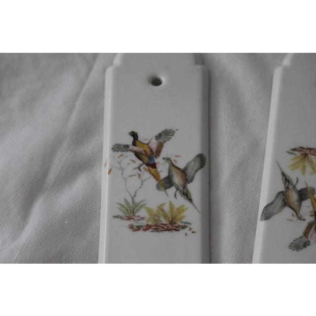 Porcelain Door Finger Plates, 1970s, Set of 3 For Sale - Image 15 of 16