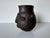 African Vintage Carved Wood African Face Vase/ Sold For Sale - Image 3 of 9