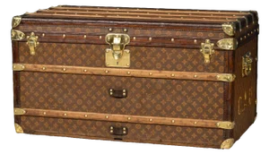 20th Century Trunk in Monogram Canvas from Louis Vuitton, France, 1900s