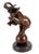 The Elephant on Ball bronze sculpture in the style Rembrandt Bugatti is an example of early 20th-century animal art. This...