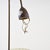 Three-Armed Wooden and Glass Chandelier, 1940s For Sale - Image 4 of 9