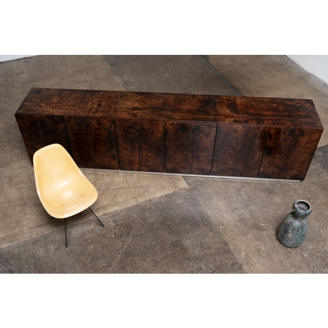 Aldo Tura Large Sideboard by Aldo Tura, Italy, 1970s For Sale - Image 4 of 15