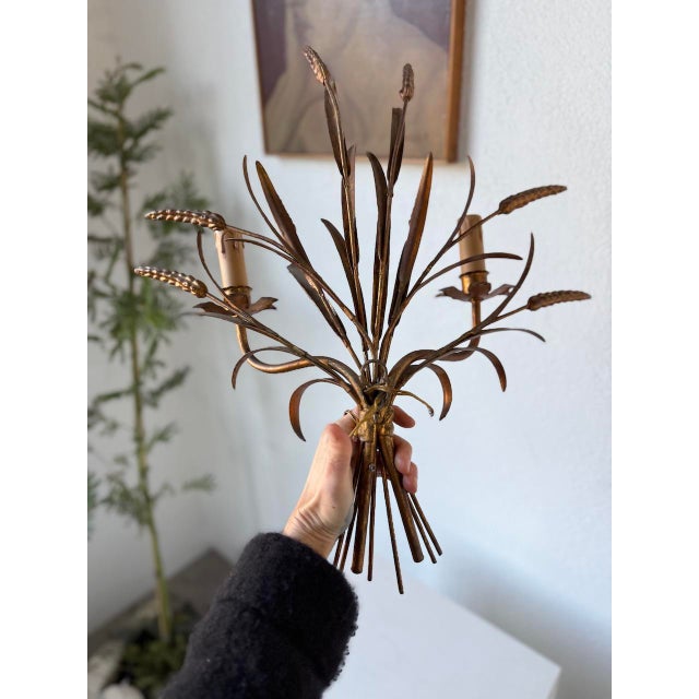 Wall Light in Gilt Brass, 1970s For Sale - Image 15 of 18