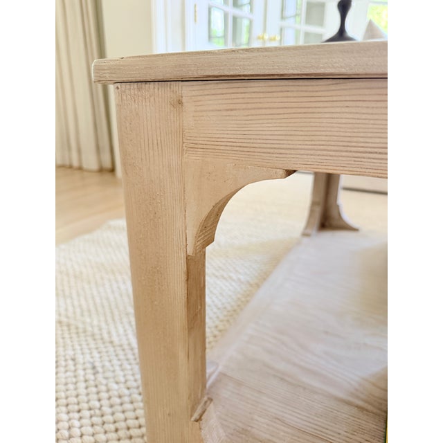 Ming Arched Rectangular Coffee Table For Sale - Image 9 of 14